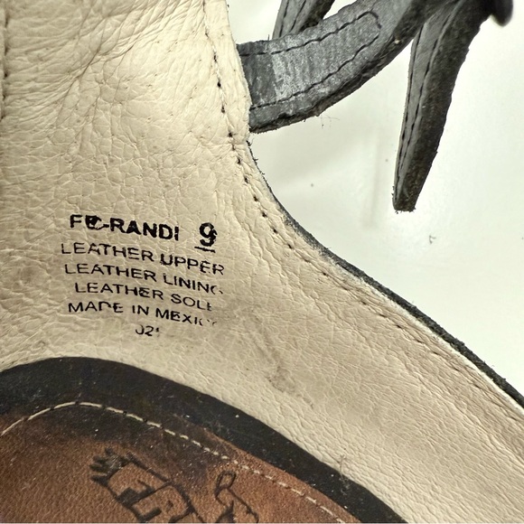 Freebird by Steven Randi Heels Black Leather | Size 9 - Picture 8 of 8